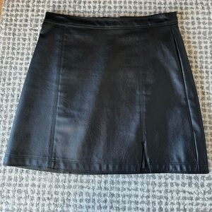 Abercrombie & Fitch Leather Skirt